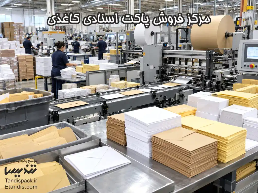 پاکت اسنادی آماده 30 مرکز فروش پاکت اسنادی کاغذی