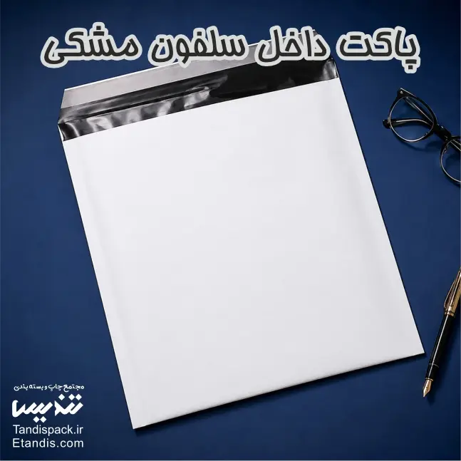 پاکت اسنادی آماده 20 پاکت داخل سلفون مشکی